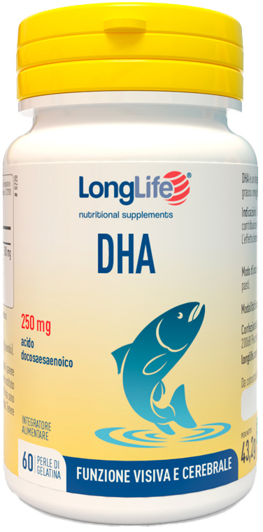 LONGLIFE DHA 250 MG 60 PERLE - Pharmaleader