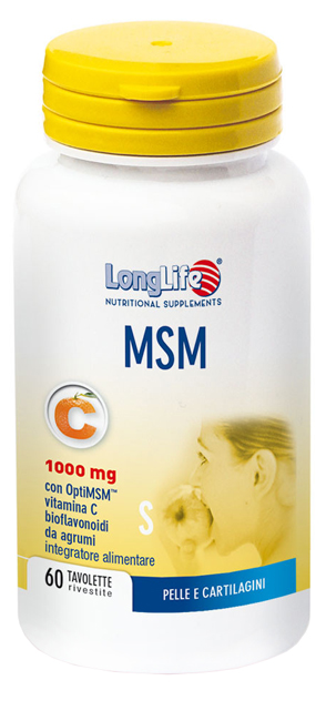LONGLIFE MSM 1000 MG 60 TAVOLETTE - Pharmaleader