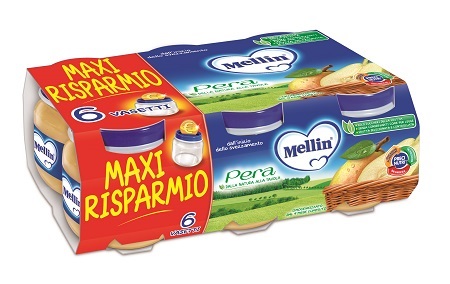 MELLIN OMOGENEIZZATO PERA 100 G 6 PEZZI - Pharmaleader