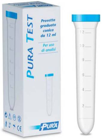 PROVETTA PER URINE PURA TEST GRADUATA CONICA 12 ML - Pharmaleader