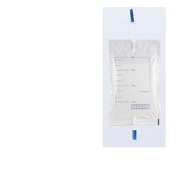SACCA DA GAMBA PER RACCOLTA URINA TUBO DI COLLEGAMENTO 10CM 750ML - Pharmaleader