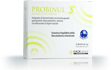 PROBINUL 5 12 BUSTINE 5 G AROMA CIOCCOLATO - Pharmaleader