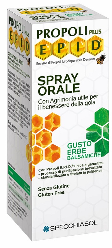 EPID SPRAY ORALE ERBE BALSAMICHE 15 ML - Pharmaleader