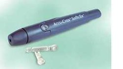 PENNA PUNGIDITO ACCU-CHEK SOFTCLIX + 25 LANCETTE SOFTCLIX + MANUALE DI UTILIZZO - Pharmaleader