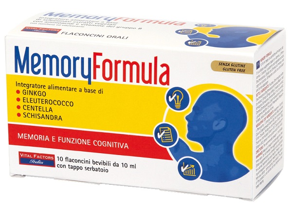 MEMORY FORMULA 10 FLACONCINI 10 ML - Pharmaleader