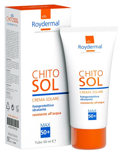 CHITOSOL CREMA SOLARE SPF50+ 50 ML - Pharmaleader
