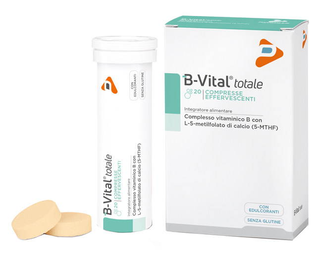 B-VITAL TOTALE ARANCIA 2 TUBI 10 COMPRESSE EFFERVESCENTI - Pharmaleader