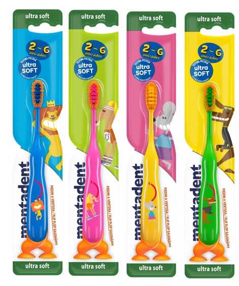 MENTADENT SPAZZOLINO KIDS 2-7 ANNI - Pharmaleader