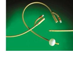 CATETERE URETRALE FOLEY IN LATTICE SILICONATO CH14 PER CATETERIZZAZIONE VESCICALE PRODOTTO IN LATTICE MEDICALE E TRATTATO IN SILICONE NELLA SUPERFICIE ESTERNA - Pharmaleader