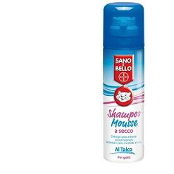SANO E BELLO SHAMPOO MOUSSE GATTO FLACONE 200 ML - Pharmaleader