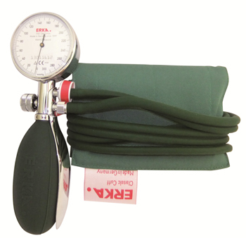 SFIGMOMANOMETRO ANEROIDE PERFECT  ERKA SCALA DA 300MMHG CON SUDDIVISIONE DI 2MM  MANOMETRO DI PRECISIONE IN ALLUMINIO ANODIZZATO  CON MONOPALLA INCORPORATA  MODELLO A 2 TUBI - Pharmaleader