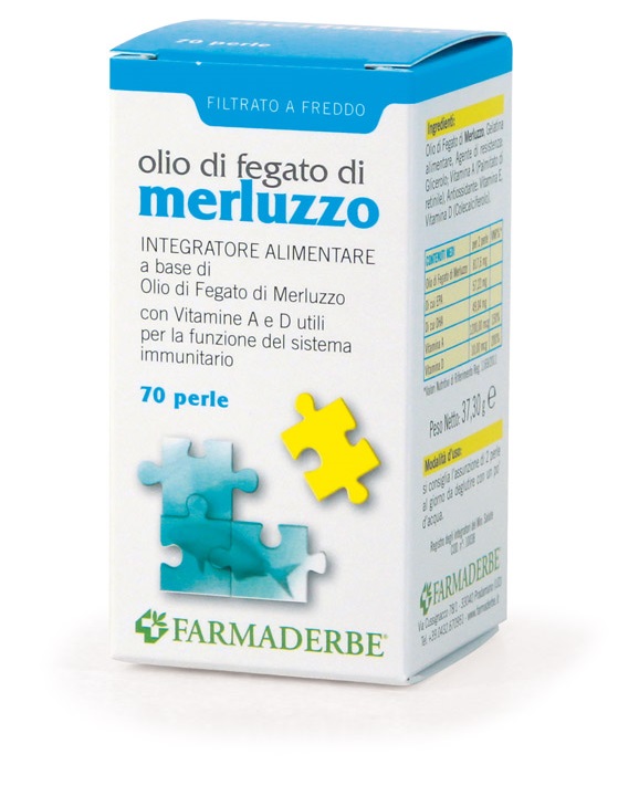 OLIO DI FEGATO DI MERLUZZO 70 PERLE - Pharmaleader
