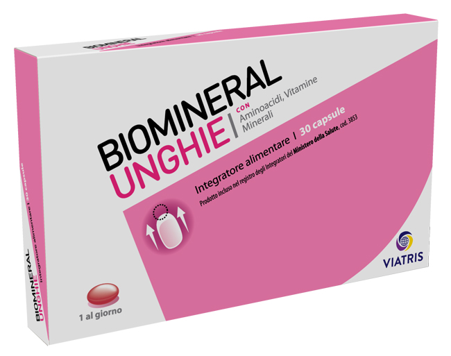 BIOMINERAL UNGHIE 30 CAPSULE - Pharmaleader
