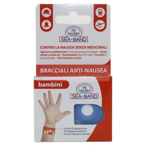 BRACCIALE ANTI NAUSEA PER BAMBINI P6 NAUSEA CONTROL 2 PEZZI - Pharmaleader