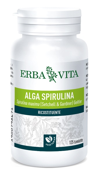 ALGA SPIRULINA 125 TAVOLETTE 400 MG - Pharmaleader