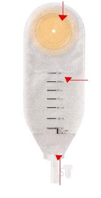 SACCA PER DRENAGGIO DELLE FERITE STERILE COLOPLAST CAPACITA' MAXI 500ML 10 PEZZI ARTICOLO 2220 - Pharmaleader