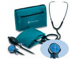 SFIGMOMANOMETRO ANEROIDE MANUALE DA BRACCIO CON FONENDOSCOPIO MODELLO POCKET  ALTA PRECISIONE  BRACCIALE IMPERMEABILE REGOLABILE  VALVOLA DI RILASCIO PROFESSIONALE - Pharmaleader
