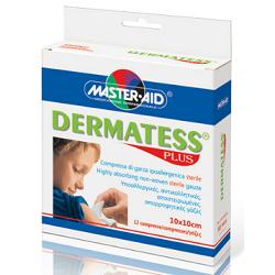 GARZA DERMATESS PLUS 10X10 12 PEZZI - Pharmaleader