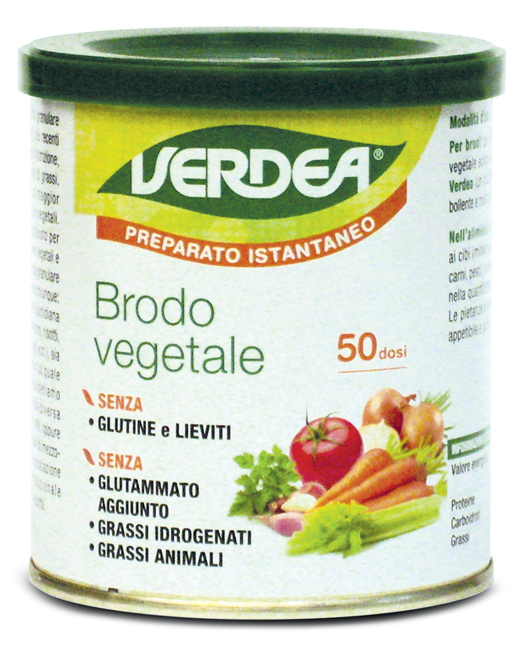 VERDEA PREPARATO ISTANTANEO BRODO VEGETALE 200 G - Pharmaleader