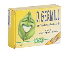 DIGERMILL 30 TAVOLETTE MASTICABILI - Pharmaleader