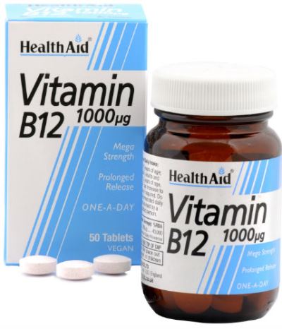 VITAMIN B12 1000 UG 50 CAPSULE 48,5 G - Pharmaleader