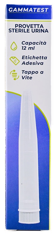 PROVETTA STERILE PER URINA 12ML GAMMADIS - Pharmaleader