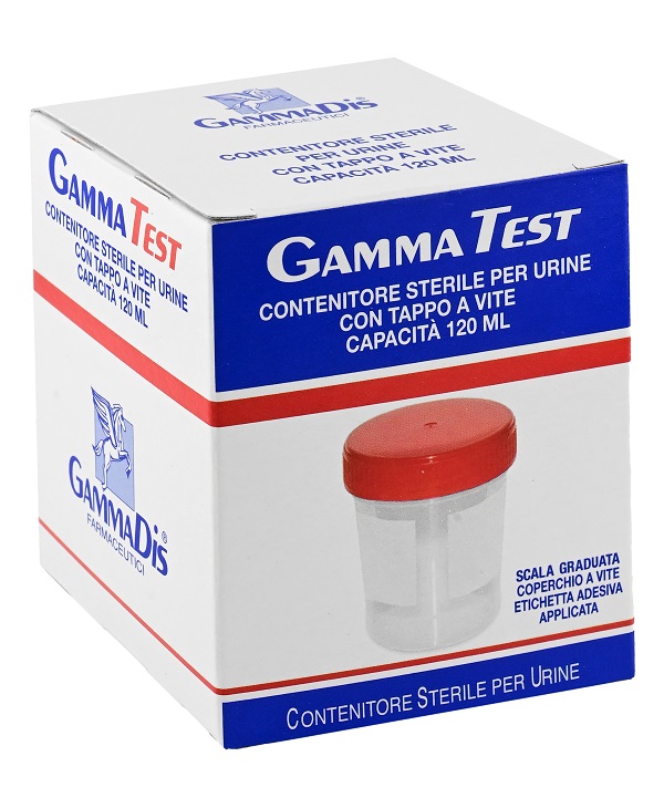 CONTENITORE STERILE PER LA RACCOLTA URINA 120 ML GAMMADIS - Pharmaleader