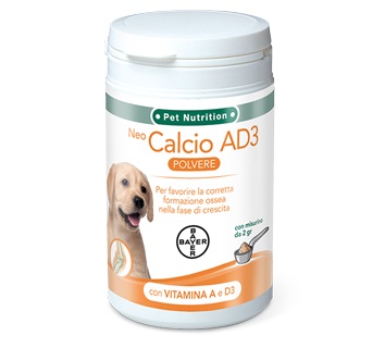 NEO CALCIO AD3 SOLUBILE SVILUPPO POLVERE BARATTOLO 200 G - Pharmaleader