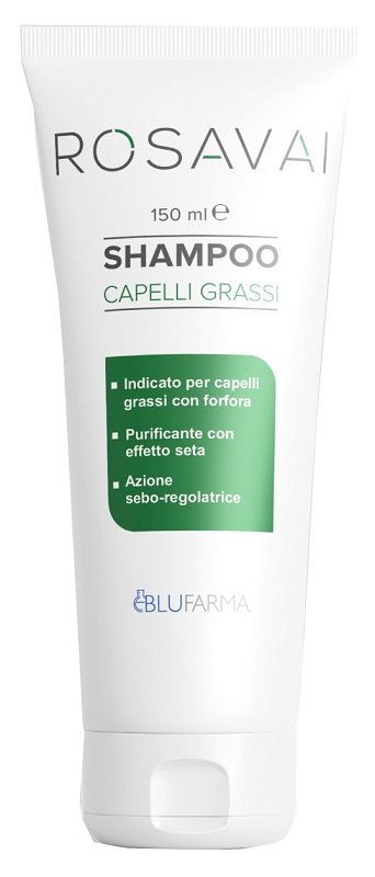 ROSAVAI SHAMPOO CAPELLI ANTISEBO FORFORA 150 ML - Pharmaleader