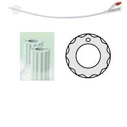 CATETERE VESCICALE IN SILICONE PROFILCATH PLUS SCANALATO 2 VIE CH16 LUNGHEZZA 31 CM PUNTA CILINDRICA 2 FORI CONTRAPPOSTI PALLONCINO 5 ML 1 PEZZO - Pharmaleader