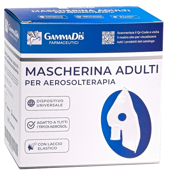 MASCHERINA IN PLASTICA UNIVERESALE AEROSOL GAMMADIS - Pharmaleader