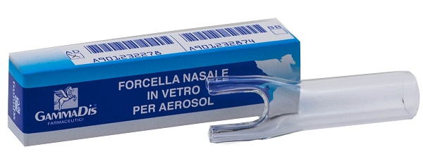 FORCELLA IN VETRO MODELLO DA BAMBINO RICAMBIO PER AEROSOL - Pharmaleader
