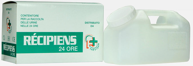 CONTENITORE PER URINA NELLE 24H - Pharmaleader