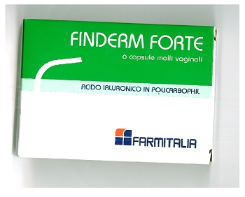FINDERM FORTE CAPSULE MOLLI VAGINALI CONFEZIONE DA 6 PEZZI - Pharmaleader