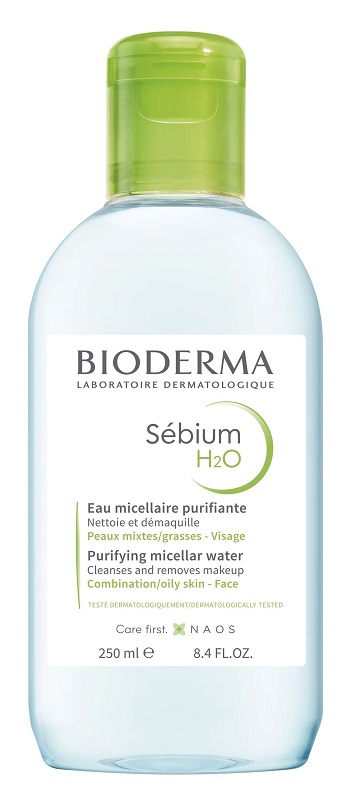 SEBIUM H2O ACQUA MICELLARE DETERGENTE PURIFICANTE 250 ML - Pharmaleader