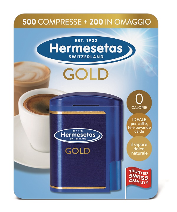 HERMESETAS GOLD 500+200 COMPRESSE 35 G - Pharmaleader