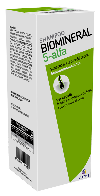BIOMINERAL 5 ALFA SHAMPOO 200 ML - Pharmaleader