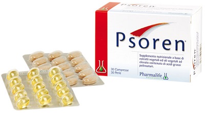 PSOREN 30 COMPRESSE+ 30 PERLE 46,5 G - Pharmaleader