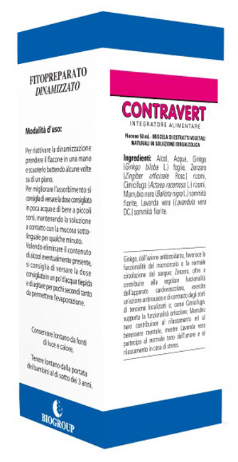 CONTRAVERT 50 ML SOLUZIONE IDROALCOLICA - Pharmaleader