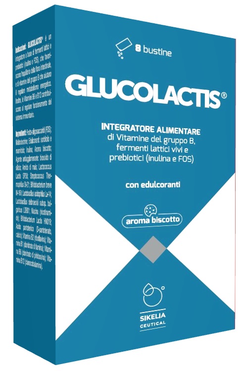 GLUCOLACTIS 8 BUSTINE AROMA BISCOTTO - Pharmaleader