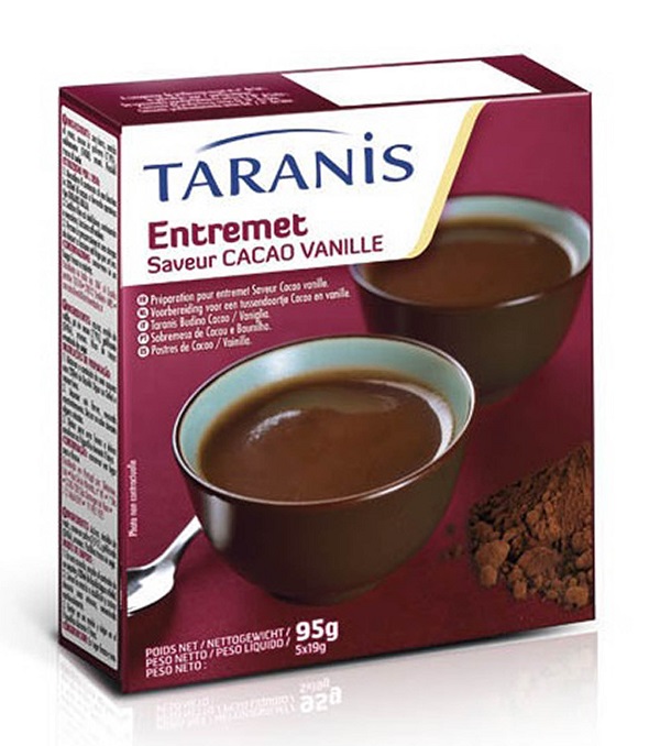TARANIS BUDINO VANIGLIA CIOCCOLATO 5 BUSTINE - Pharmaleader