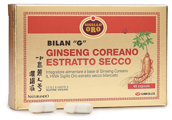 GINSENG BILAN-G 40 CAPSULE - Pharmaleader