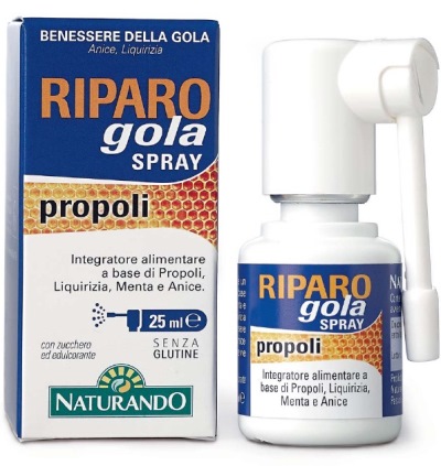 RIPARO GOLA SPRAY 25 ML - Pharmaleader