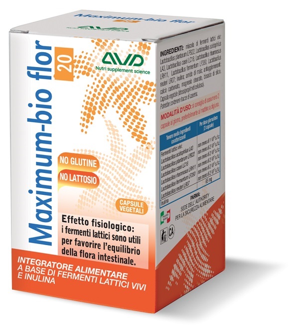 MAXIMUM BIO FLOR 20 75 CAPSULE - Pharmaleader