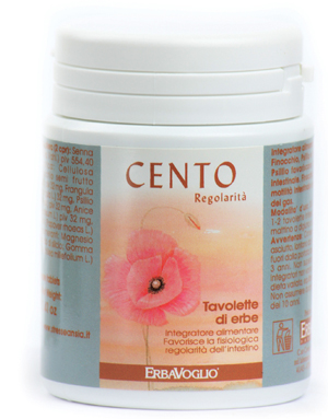 CENTO LASSATIVO ERBE 100 TAVOLETTE - Pharmaleader