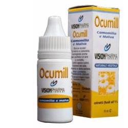 SOLUZIONE LUBRIFICANTE OCUMILL CAMOMILLA MALVA 15 ML - Pharmaleader
