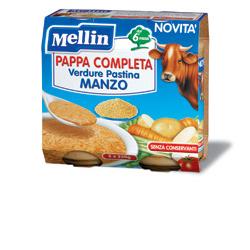 MELLIN PAPPA COMPLETA MANZO 250 G 2 PEZZI - Pharmaleader