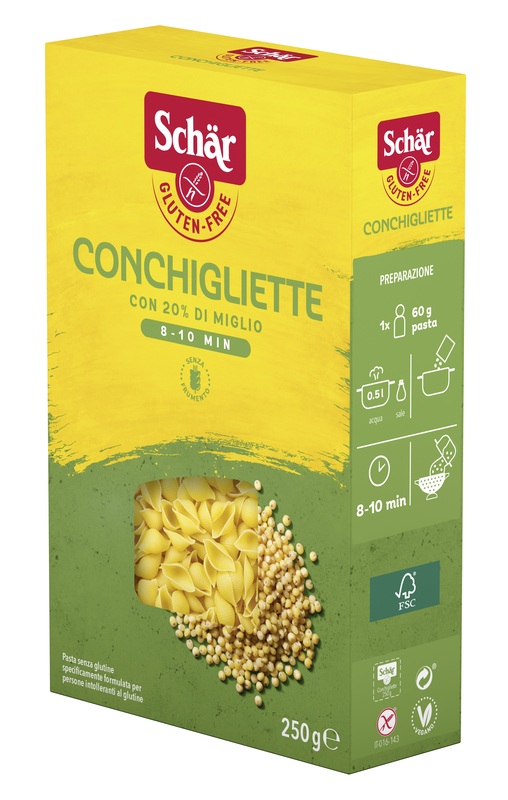 SCHAR CONCHIGLIETTE 250 G - Pharmaleader