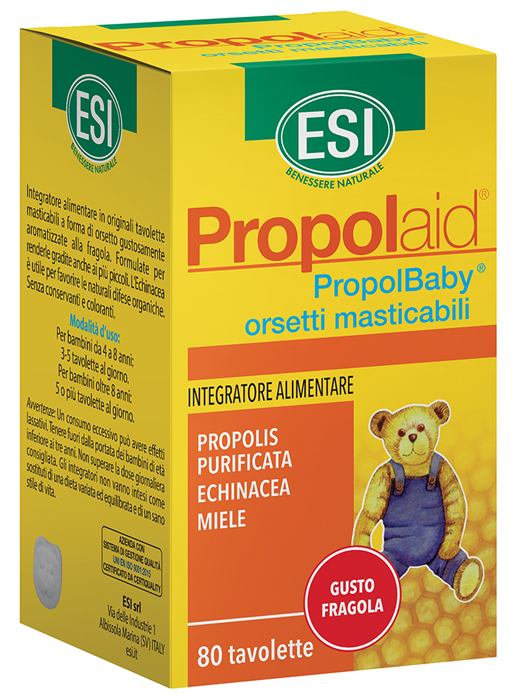 ESI PROPOLAID ORSETTI JUNIOR 80 TAVOLETTE - Pharmaleader