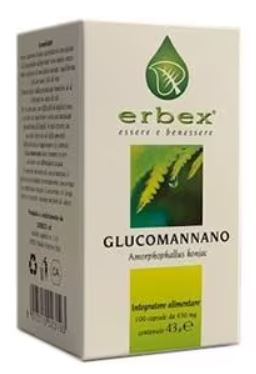GLUCOMANNANO 100 CAPSULE 430MG - Pharmaleader